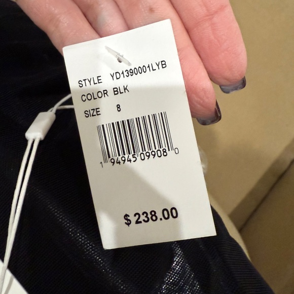 NWT Likely Black Mesh Dress, Sz 8 - Picture 8 of 8